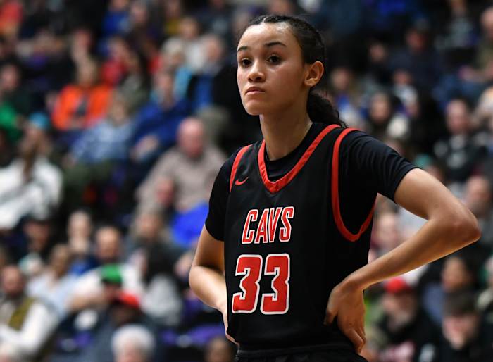 South Medford Clackamas 6A Oregon girls basketball final Taylor Balkom 59